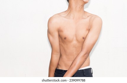 toned asian male chest stock photo edit now 304402076 shutterstock