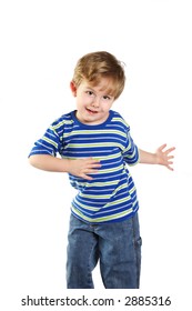 Young Boy Dancing