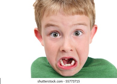 Young Boy Making Surprised Face Stock Photo 55773715 | Shutterstock