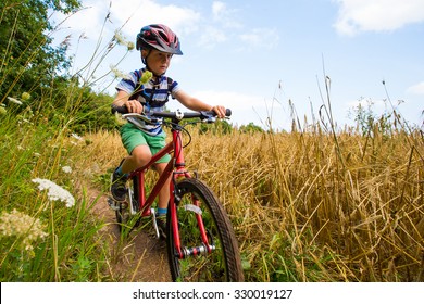 boy mountain bike