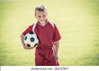 Young Boy Soccer Ball Posing Picture Stock Photo 281737877 | Shutterstock