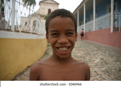 Young Boy In Trinidad, Cuba