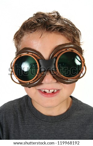 Similar – Child with magnifying glass