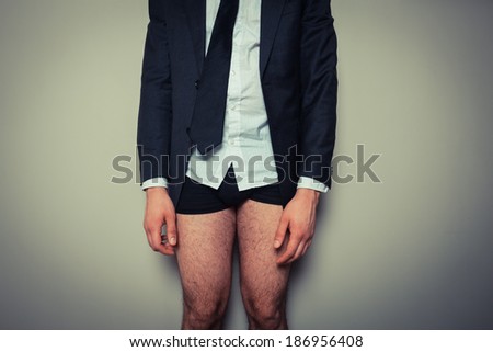 Young broker has lost everything including his trousers