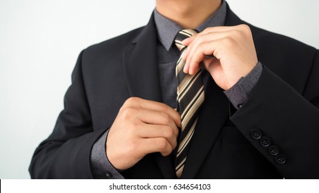 Taking Off His Tie Resignation Much Stock Photo (Edit Now) 255007255