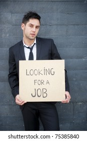 Young Businessman Looking Job Stock Photo 75385840 | Shutterstock