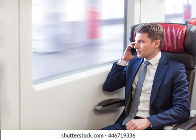 Young Businessman With Phone