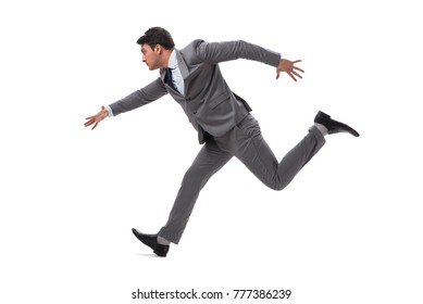 Full Length Young Happy Business Man Stock Photo 557990332 | Shutterstock