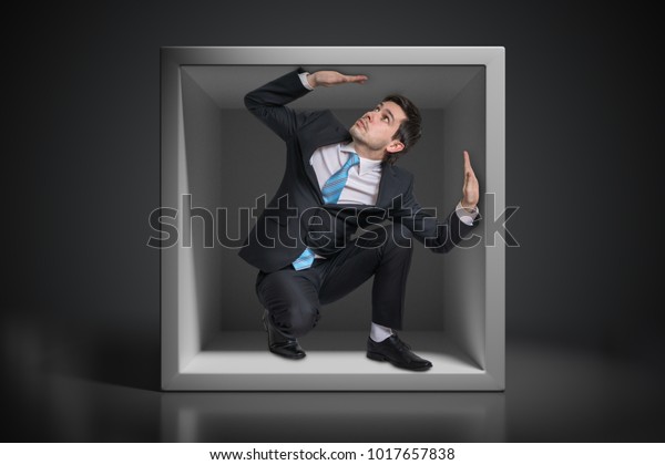 765 Man trapped box 图片、库存照片和矢量图 | Shutterstock