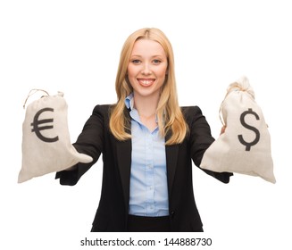 29,065 Person holding money bags Images, Stock Photos & Vectors ...