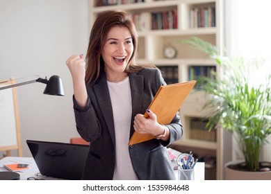 young businesswoman working at office  - Shutterstock ID 1535984648