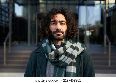 Young Caucasian businessman looking camera serious. Confident male - Shutterstock ID 2197459281