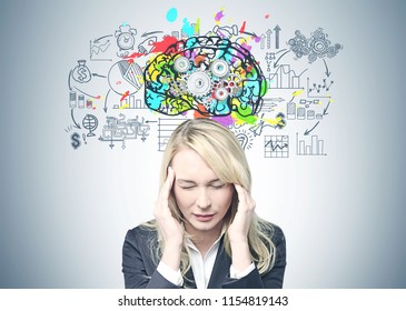 44,446 Woman Thinking Brain Images, Stock Photos & Vectors | Shutterstock