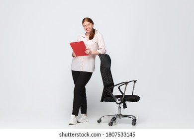 Young caucasian woman in casual wear. Bodypositive female model - Shutterstock ID 1807533145