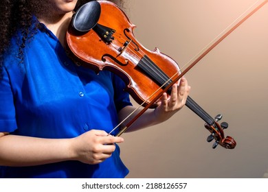 Young Classical Musician Ready For The Performance