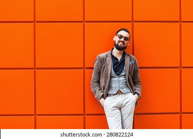 Imagenes Fotos De Stock Y Vectores Sobre Young Man Orange
