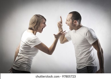 Young Couple Arguing