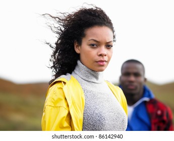 Young Couple In The Country