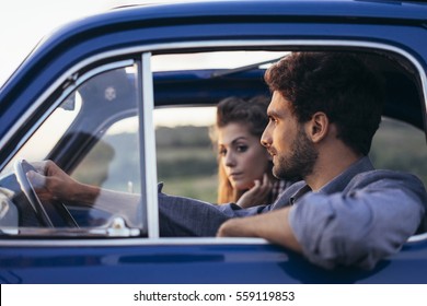 Young Couple Doing Road Trip Tuscany Stock Photo 559119853 | Shutterstock