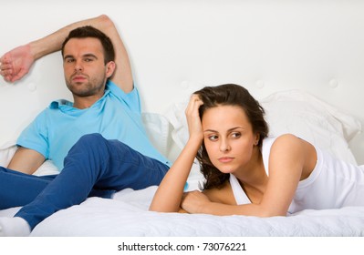 Young Couple Have A Relationship Conflict