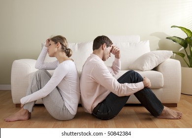 Young Couple With Relationship Difficulties