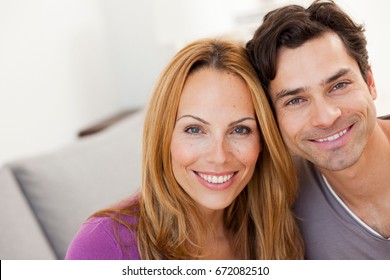 Young Couple Smiling