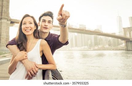 Asian american couple