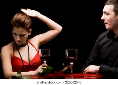 Young Couple - Woman Breaking Up With A Man