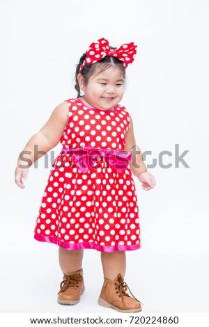 Chubby Polka Dot Dress