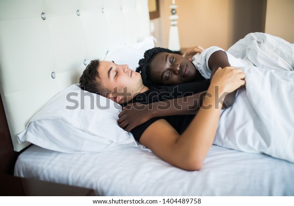 Couples sleeping together cute