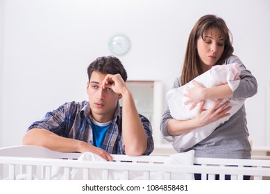 Young Dad Cannot Stand Baby Crying