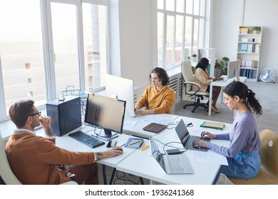 Young IT Development Team In Office