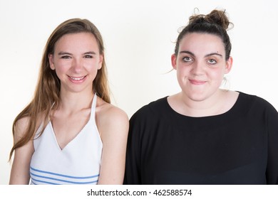Slim young lesbian teens