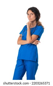 1,080 Confused Face Woman Nurse Images, Stock Photos & Vectors ...