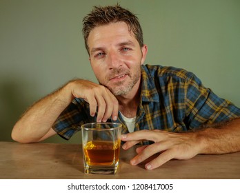 Isolated Portrait Young Drunk Addict Alcoholic Stock Photo (Edit Now ...