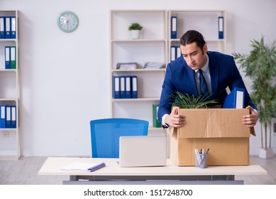 Young Employee Being Made Redundant