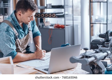 Young Engineer Taking Notes His Own Stock Photo 768165046 | Shutterstock