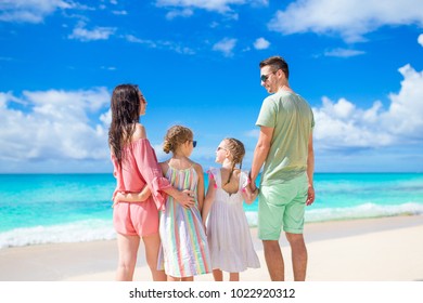 Young Family On Vacation Have Fun Stock Photo 1022920312 | Shutterstock