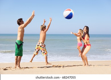 play beach ball
