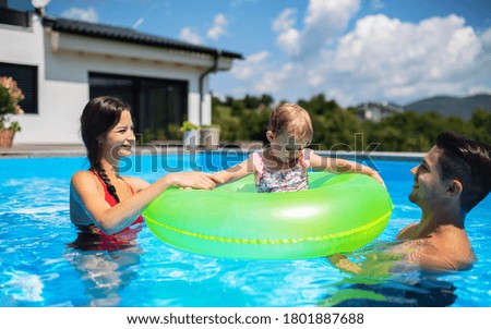 Similar – Image, Stock Photo swimming pool Water Garden