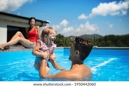 Similar – Image, Stock Photo swimming pool Water Garden