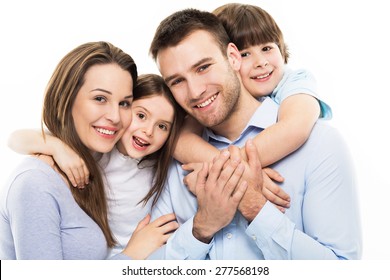 Young family with two kids  - Powered by Shutterstock