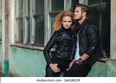 9,550 Leather Jacket Couple Images, Stock Photos & Vectors | Shutterstock