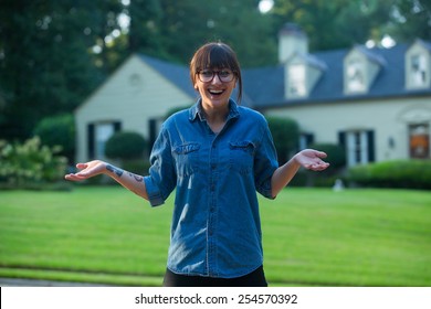 Young Female Buying New Home