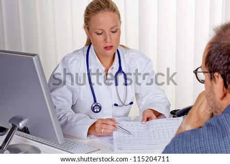 young female doctor stethoscope her doctors stock photo edit now doctors interview