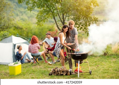 Groene bonen Perceptie Geroosterd Barbecue camping Images, Stock Photos & Vectors | Shutterstock