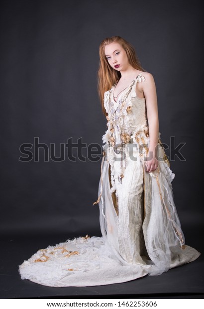 Young Female Model Vintage Steam Punk Stock Photo Edit Now