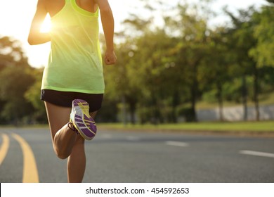 Tired Woman Runner Taking Rest After Stock Photo (edit Now) 361580957