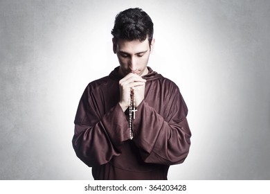 Young Friar Praying