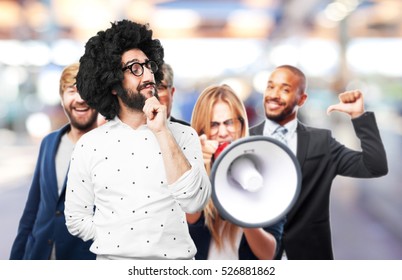 young funny man having an idea - Shutterstock ID 526881862